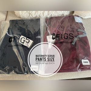 Barnd new maternity Figs pants.